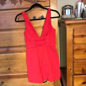 NWT 🆕 ZARA Red Party Dress Low Cut S